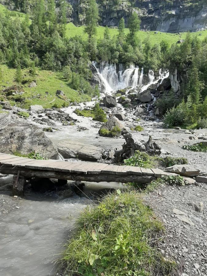Gaestehaus Alpenblick Wildstrubel Sankt Stephan Exterior foto